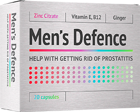Men's Defence kezelési módszer prosztatagyulladásra